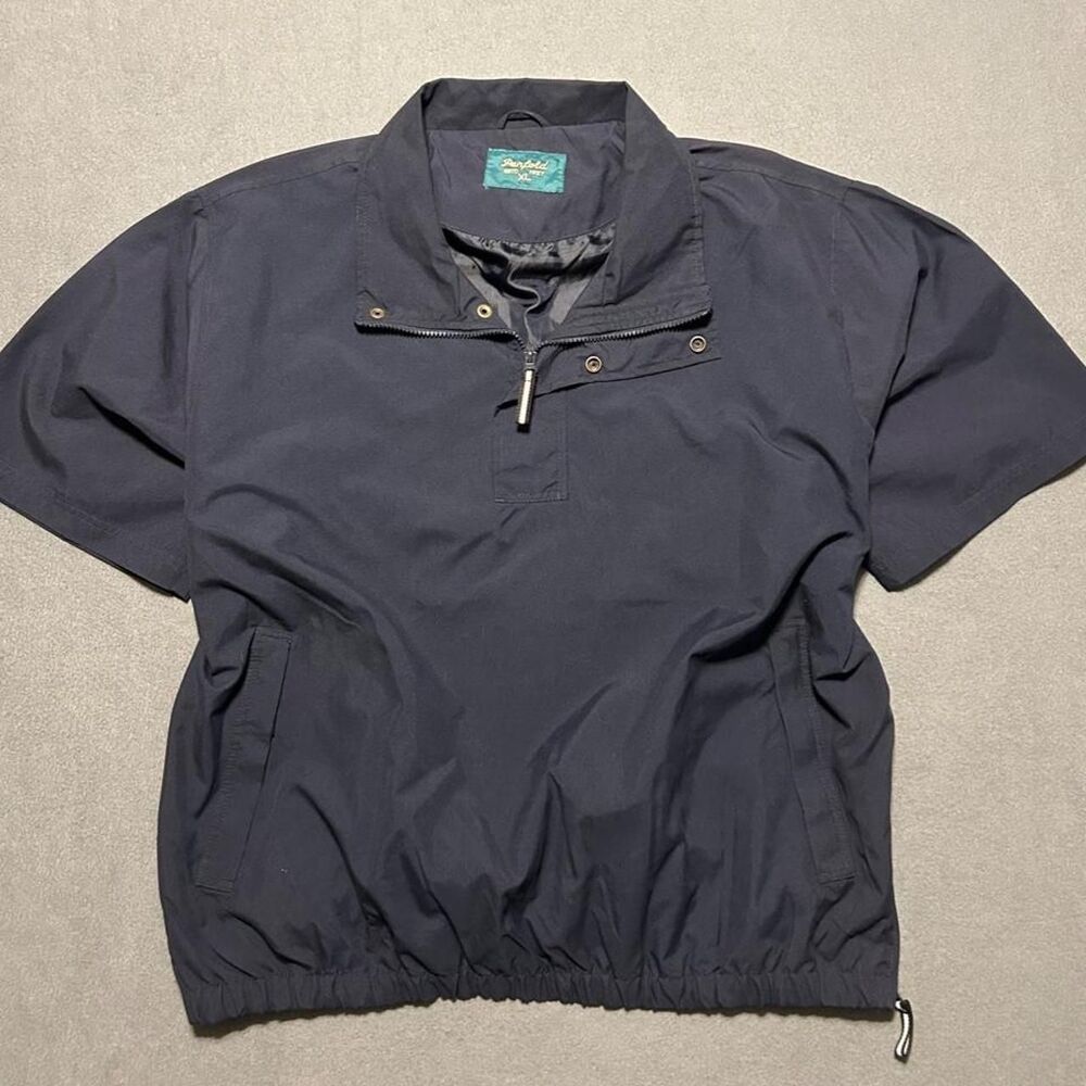 Penfield Men's Navy and Blue Shirt